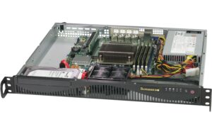 Supermicro 5019C-M4L: LGA1151, 350W NT bis 128GB RAM, 2x 3.5intern, 1x PCIe