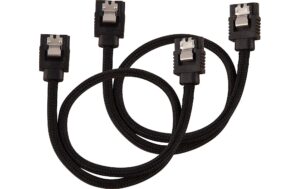 Netzteil Zubehör Corsair SATA, 30 cm black Premium SATA-Kabel, 6 Gbps
