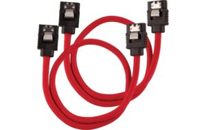 Netzteil Zubehör Corsair SATA, 30 cm rot Premium SATA-Kabel, 6 Gbps