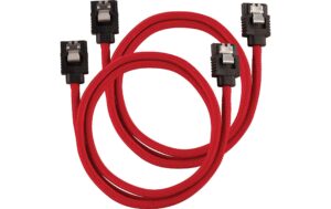 Netzteil Zubehör Corsair SATA, 60 cm rot Premium SATA-Kabel, 6 Gbps