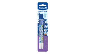 Pelikan Tintenlöscher Super Pirat M löscht königsblaue Tinte, 2 Stück