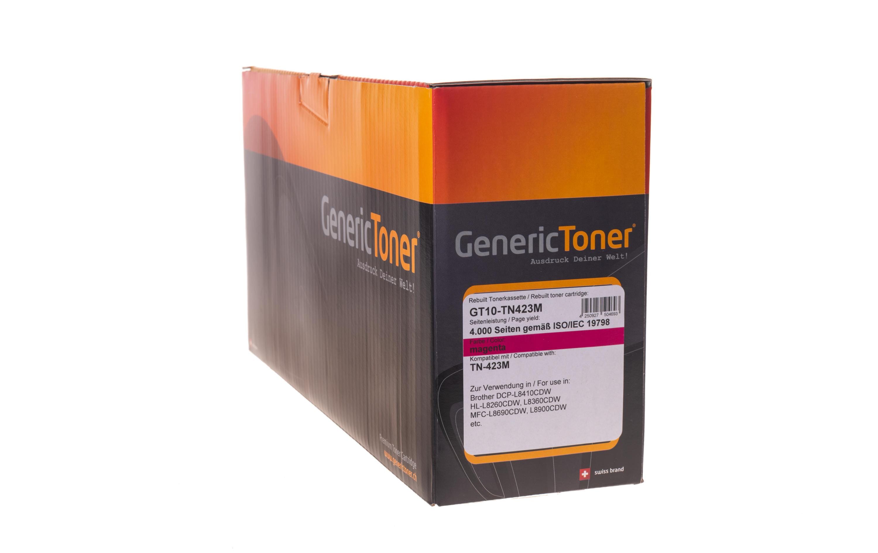 GenericToner Toner Brother TN423M 4'000 Seiten, magenta