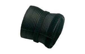 PureMounts Universal Kabelschlauch, schwarz 85mm Durchmesser, 1.80m lang, Polyester