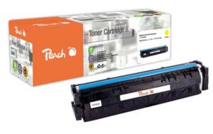 867054 - Mediatech Peach Toner HP CF542X, No 203X, Yellow zu HP LJ Pro M254/MFP M281/ MFP M280