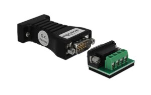 Delock Konverter RS-232 DB9 zu RS-485 mit ESD Schutz 15 kV, 4 Pin TB kaufen | Mediatech.ch