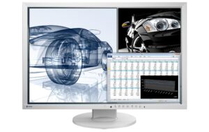 EIZO EV2430W-Swiss Edition 24.1 grau 1920x1200, 16:10, 14ms, DP, DVI, VGA, 300cd