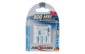 Ansmann Akku AA NiMH 800 mAh 1.2V 4er maxE