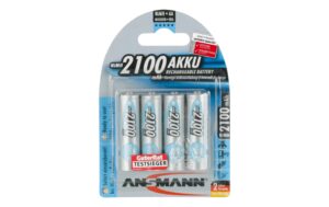 Ansmann Akku AA NiMH 2100 mAh 1.2V 4er HR6