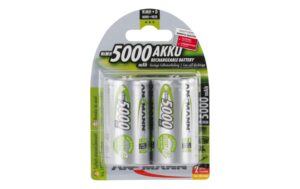 Ansmann Akku Mono D NiMH 5000 mAh 1.2V 2er maxE Blister