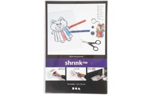 Creativ Company Schrumpffolie transparent 10 Blatt, 20 x 30 cm