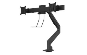 MB Monhalt Crossbar15- 32,schwarz/5921 BxHxT 49x19x48cm, Duo Crossbar für 2 Monit