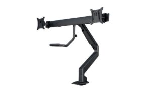 869505 - Mediatech Multibrackets MB Tischständer Duo Crossbar 32/6355 Aluminium, schwarz, VESA 100x100, -16 kg kaufen | Mediatech.ch