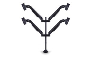 Multibrackets MB Tischstä Quad 32, Metall, schwarz/7235 Vesa 100x100, max. 10 kg kaufen | Mediatech.ch