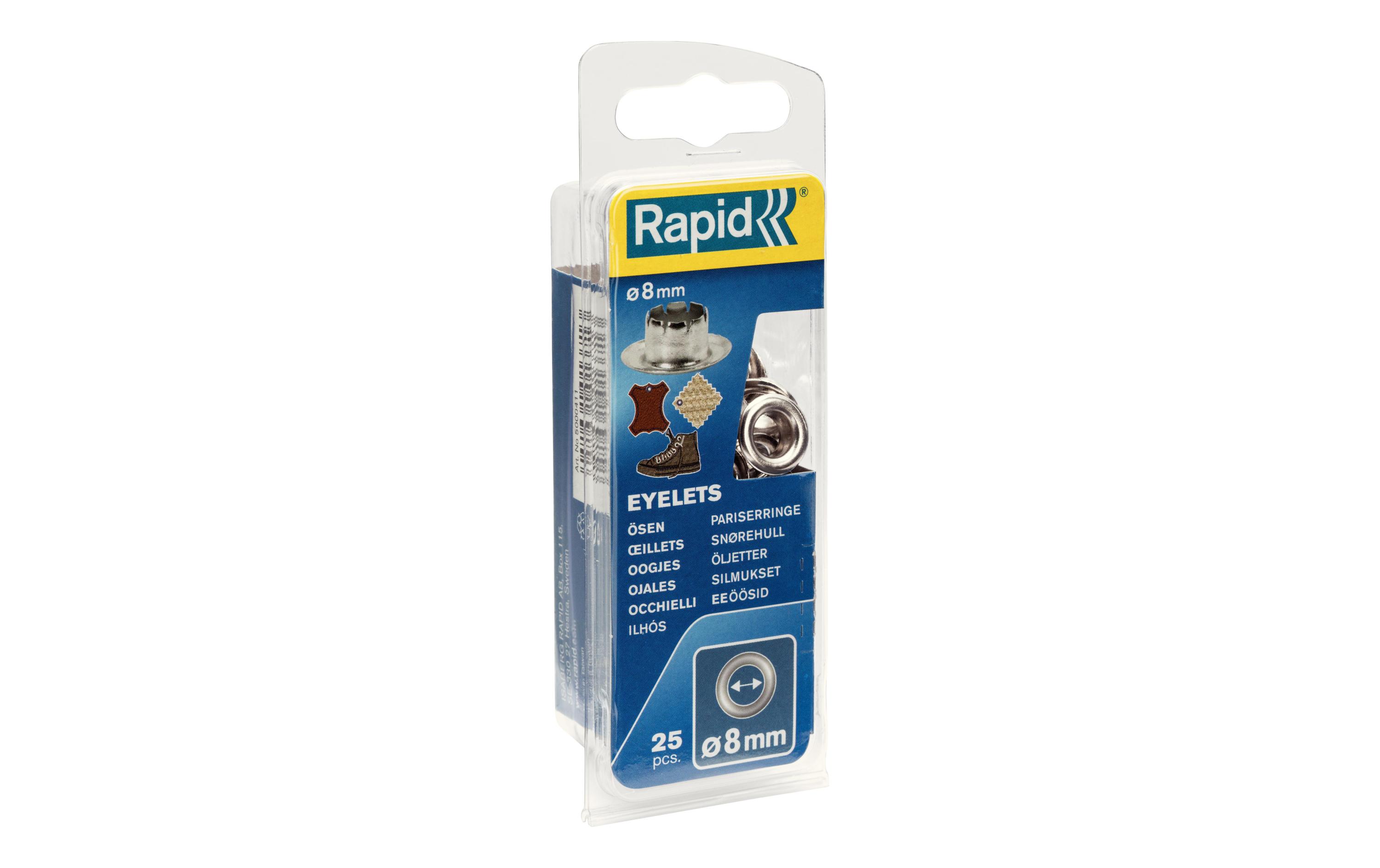 Rapid Ösen 8mm, 25 St. Blister kaufen Schweiz | Mediatech.ch
