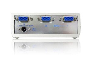 Aten 2Port VGA-Switchbox. 1920x1440 Ein Monitor/Beamer an 2 PCs