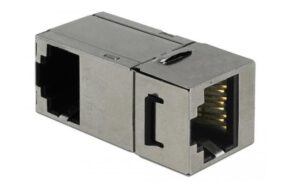 Delock Keystone Modul Cat.6, geschirmt extern:RJ45 Buchse, Intern:RJ-45 Buchse 90° kaufen Schweiz | Mediatech.ch