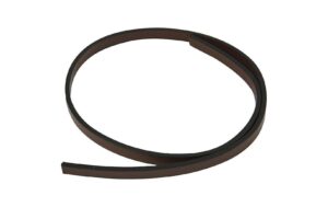 Creativ Company Lederband B 10 mm, Stärke: 3 mm, Braun, 1m