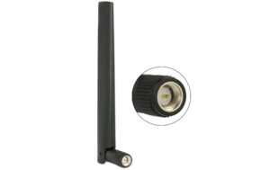 873550 - Mediatech Delock LTE/HSPA/GSM Antenne, SMA-Stecker, schwarz bis 4dBi Gewinn, 13.5cm, mit Omni-Gelenk kaufen | Mediatech.ch