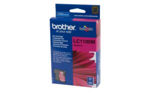 Tinte Brother LC-1100M, magenta zu allen A3 Geräten, 325 Seiten@5% Deckung kaufen Schweiz | Mediatech.ch