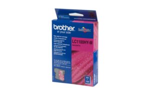 Tinte Brother LC-1100HYM, magenta zu allen A3 Geräten, 750 Seiten?5% Deckung