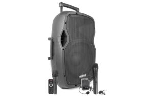 Vonyx AP1200PA Hand-& Headmic's mobiler 1x 12 PA-Lautsprecher inkl. Mik's