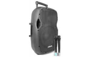 Vonyx AP1200PA Handmic's mobiler 1x12 PA-Lautsprecher, 2 Handmik's