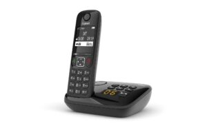 Gigaset AS690A schwarz analoges Schnurlostelefon, Anrufbeantworter kaufen Schweiz | Mediatech.ch
