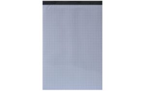 Office Notizblock A5 kariert 4 Stk., 100 Blatt