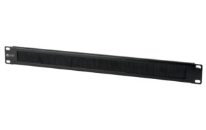 equip, Kabeldurchführung, Schwarz zu 19 Serverschrank, 1HE