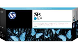 HP Tinte Nr. 745 Cyan (F9K03A) 300ml