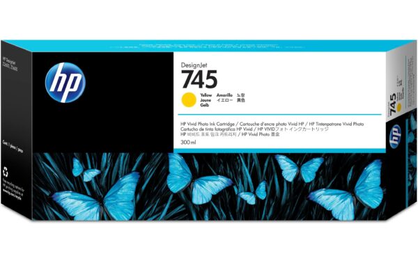HP Tinte Nr. 745 Yellow (F9K02A) 300ml