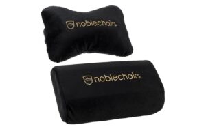 885095 - Mediatech noblechairs Lenden/Nackenkissen schwarz/gold