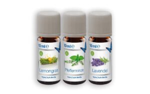 Venta Luftwäscher, Duftöl-Set Exklusiv N°2, 3 x 10 ml, Lavendel, Lemongras, Pfefferminze
