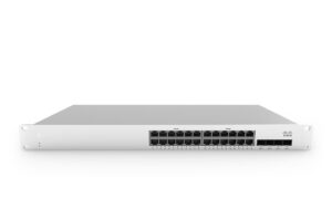 Meraki MS210-24: 24 Port Cloud Managed SW 24xGE, 4x Gigabit SFP, 2x PWR, L2
