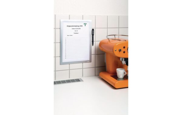 888611_3 - Mediatech Durable Duraframe Note A4 silber silber