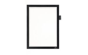 DURABLE Präsentationsrahmen Duraframe Magnetic Note A4 Schwarz