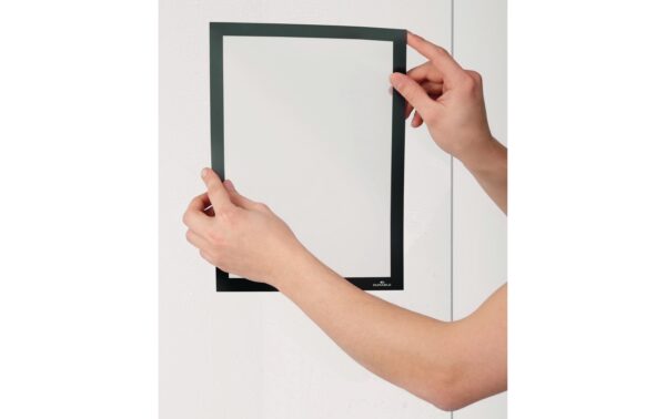 888616_1 - Mediatech DURABLE Präsentationsrahmen Duraframe Sun A4 Schwarz