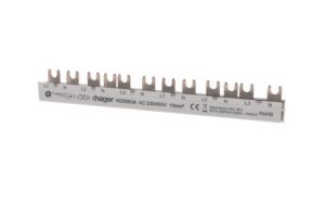 Phasenschiene 12M 63A (1PN)x6 QB FI links