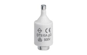 Elektromaterial Sicherung DII E27 6A 500V gG Melder träge, 5 Stück kaufen | Mediatech.ch