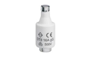 Elektromaterial Sicherung DII E27 16A 500V gG mit Melder träge, 5 Stück kaufen | Mediatech.ch