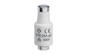Elektromaterial Sicherung DII E27 25A 500V gG mit Melder träge, 5 Stück kaufen | Mediatech.ch