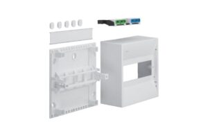 Miniverteiler, gamma, 8PLE, IP30,1xPE, 1xN 4-6TE