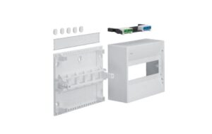 Miniverteiler, gamma, 10PLE, IP30,1xPE, 1xN 4-6TE