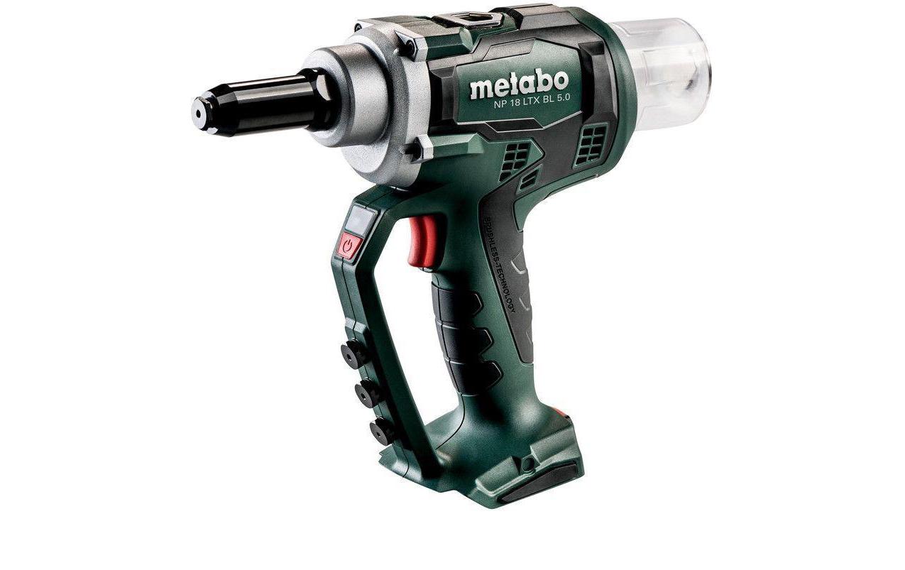 Metabo NP18LTXBL Akku-Blindnietpistole Solo ohne Akku, ohne Ladegerät kaufen Schweiz | Mediatech.ch