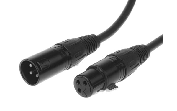 889744_2 - Mediatech Bemero BAC4041-75BK XLRf - XLRm Kabel 0.75m Mikrofonkabel symmetrisch, schwarz, M-Serie