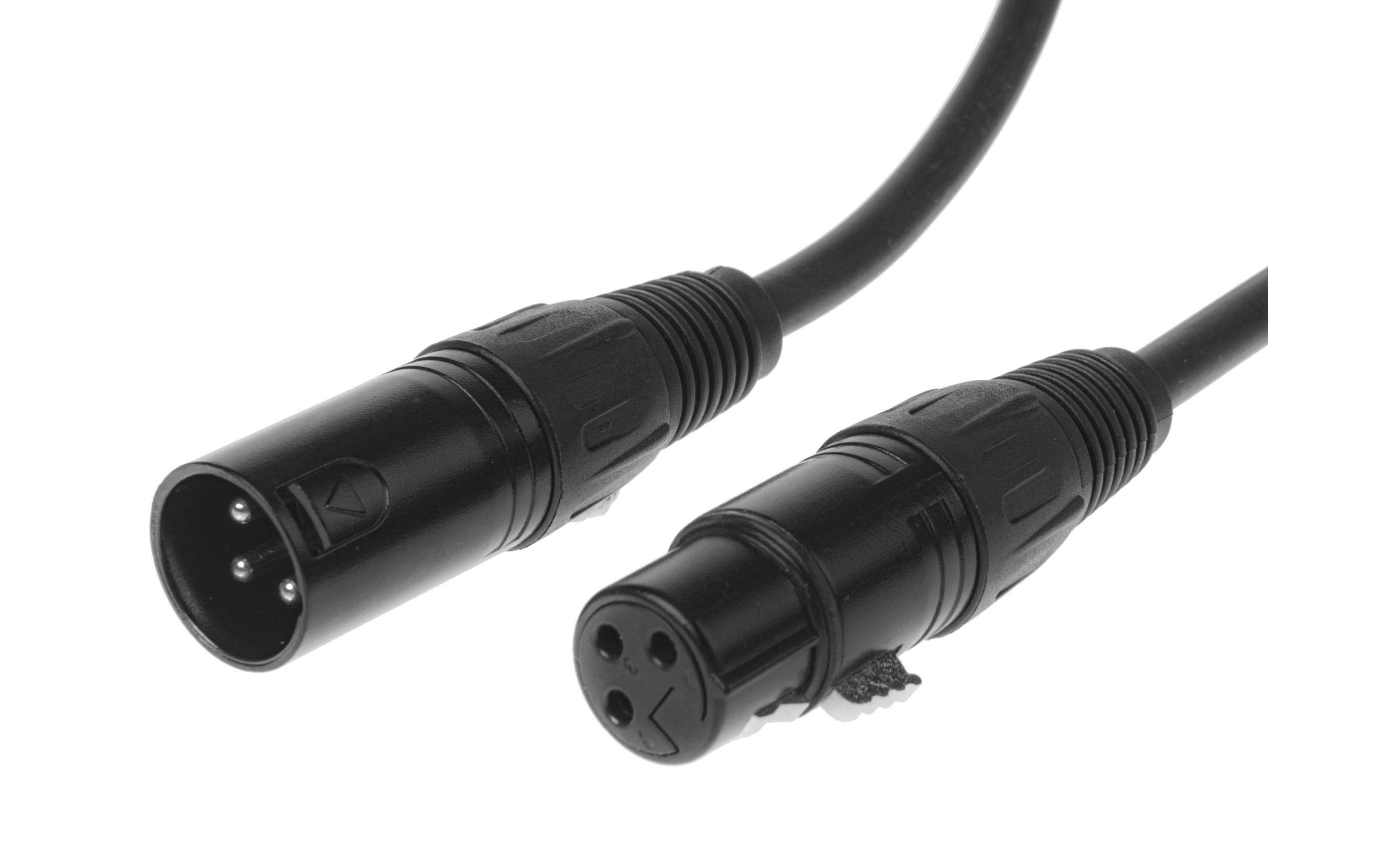 889744_2 - Mediatech Bemero BAC4041-75BK XLRf - XLRm Kabel 0.75m Mikrofonkabel symmetrisch, schwarz, M-Serie