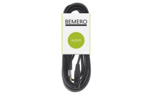 Bemero BAC4015-600BK XLRf - 6.3 Klinken 6m Mikrofonkabel symmetrisch, schwarz, M-Serie kaufen Schweiz | Mediatech.ch