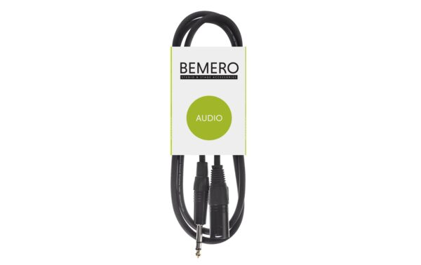 889755 - Mediatech Bemero BAC4115-75BK XLRm-6.3 Klinken 0.75m Linekabel, symmetrisch, schwarz, M-Serie kaufen Schweiz | Mediatech.ch