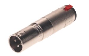 Bemero BA1104 XLR-Klinken Adapter 3-Pol XLRm - 6.3mm mono Klinkenstecker