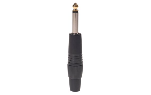 Bemero BC2001BK-M Klinkenstecker 6.3mm mono Klinkenstecker, schwarz